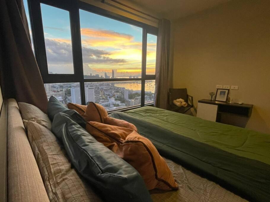 The Base Central Pattaya 2Bed King&Queen Sky Seaview & Infinity Pool Eksteriør bilde