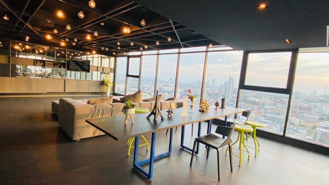 The Base Central Pattaya 2Bed King&Queen Sky Seaview & Infinity Pool Eksteriør bilde