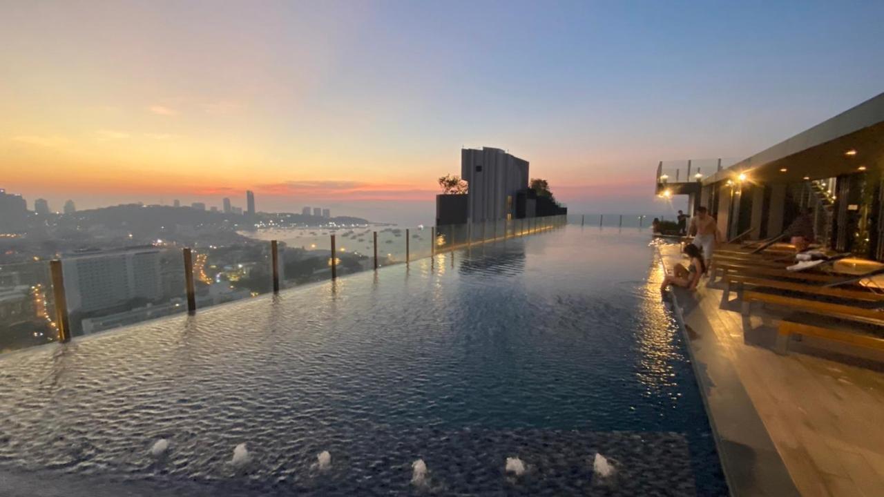 The Base Central Pattaya 2Bed King&Queen Sky Seaview & Infinity Pool Eksteriør bilde