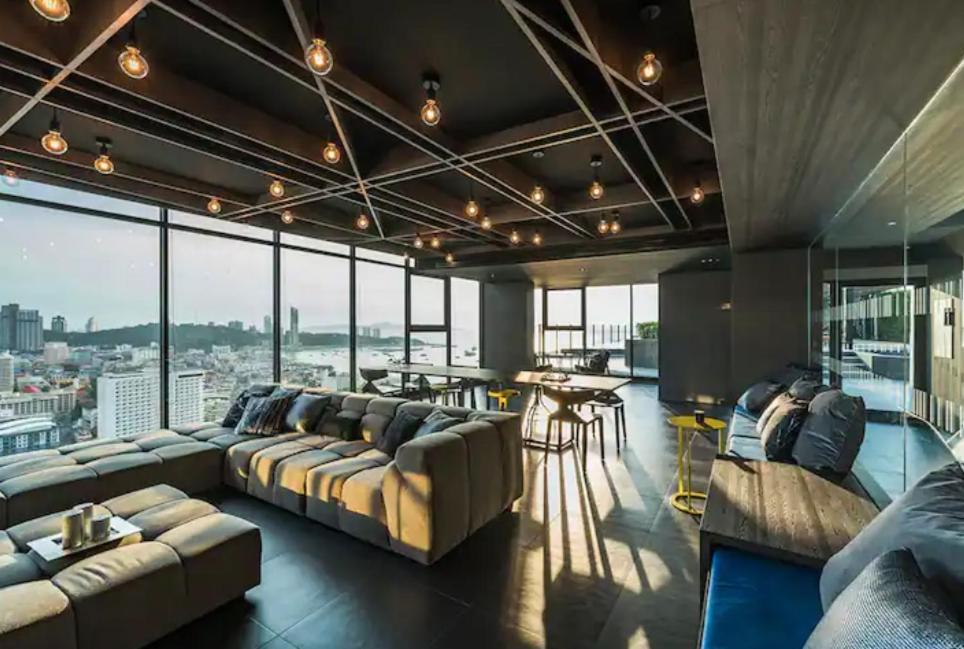 The Base Central Pattaya 2Bed King&Queen Sky Seaview & Infinity Pool Eksteriør bilde