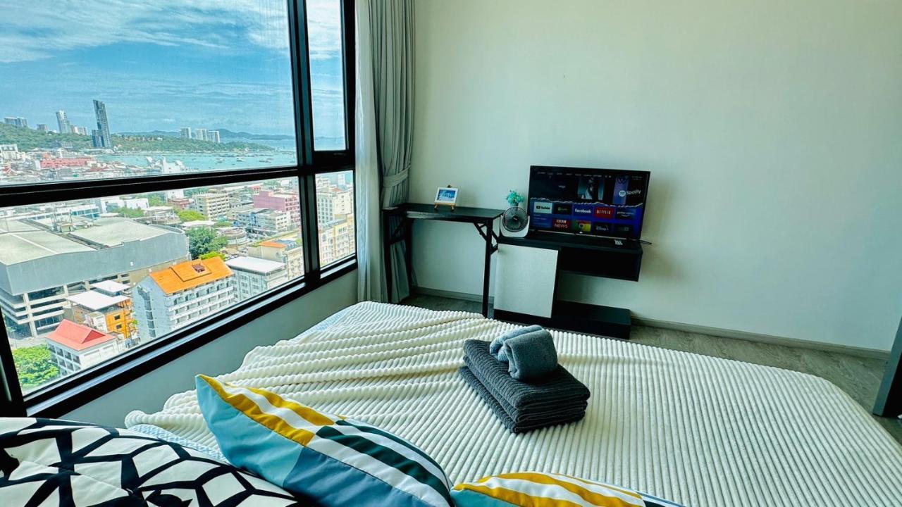 The Base Central Pattaya 2Bed King&Queen Sky Seaview & Infinity Pool Eksteriør bilde