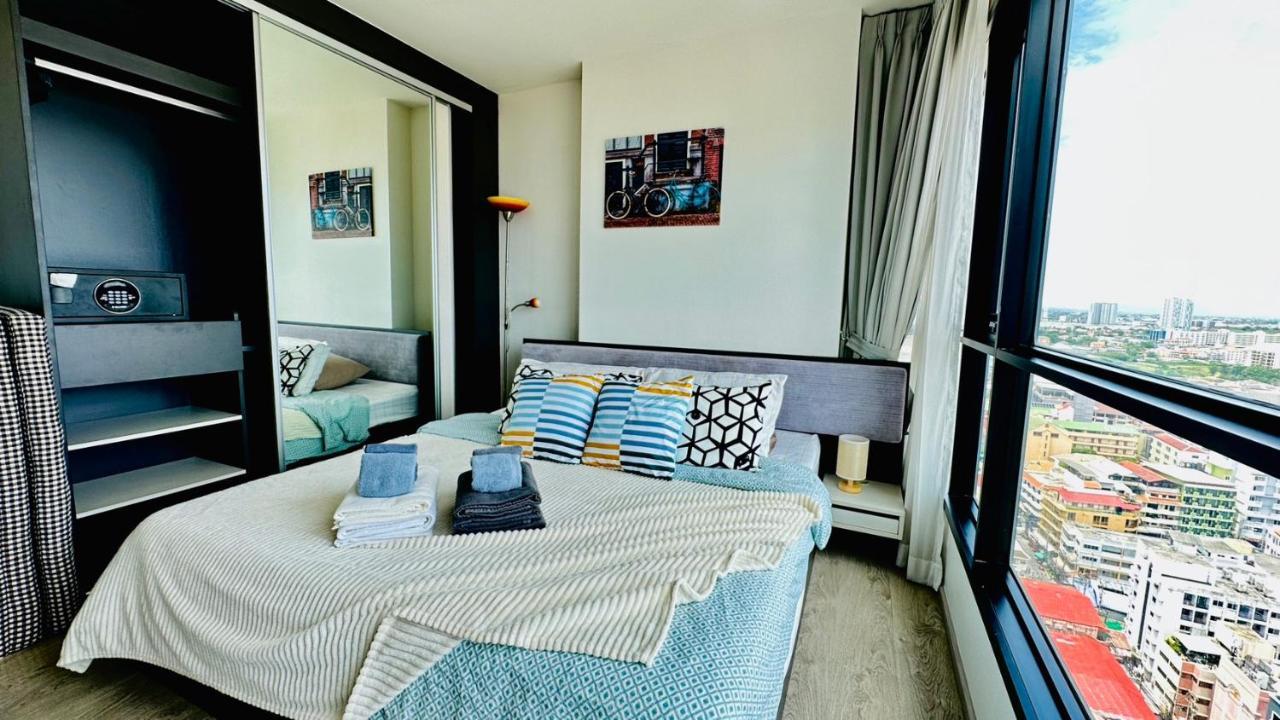The Base Central Pattaya 2Bed King&Queen Sky Seaview & Infinity Pool Eksteriør bilde