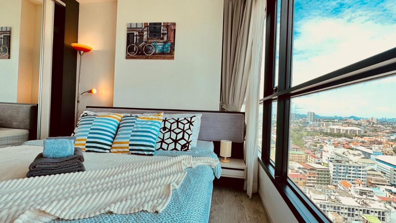 The Base Central Pattaya 2Bed King&Queen Sky Seaview & Infinity Pool Eksteriør bilde