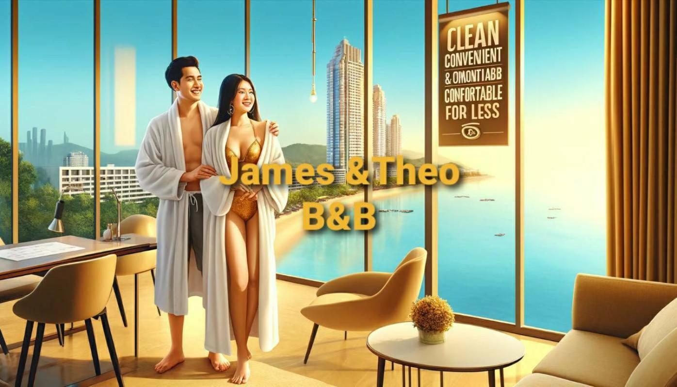The Base Central Pattaya 2Bed King&Queen Sky Seaview & Infinity Pool Eksteriør bilde